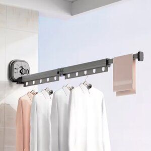 SOGA 93.2cm Wall-Mounted Clothing Dry Rack